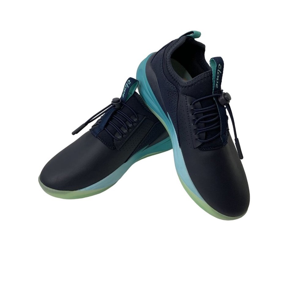 Clove Nursing Shoe Healthcare Navy Agua Blue Limited Edition Size W 8.5 M 7 NEW